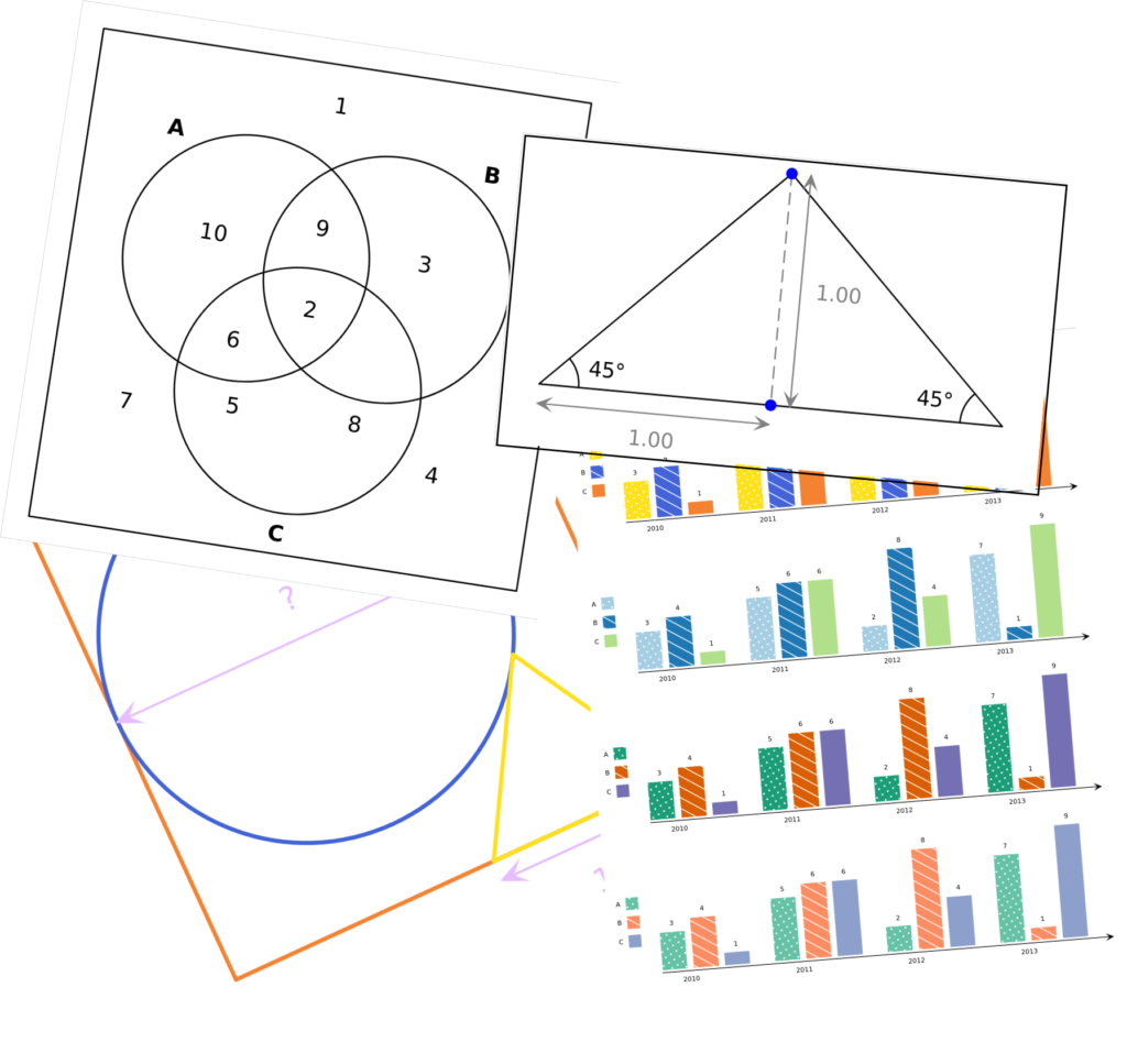 A montage of a variety of diagrams